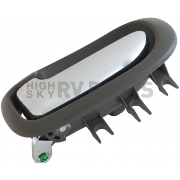 Help! By Dorman Interior Door Handle - Plastic Taupe Housing With Silver Lever Single - 93285-2
