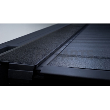 Pace Edwards Tonneau Cover Hard Manual Retractable Black Matte Powder Coated Aluminum - MFM2136-2