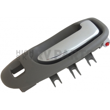Help! By Dorman Interior Door Handle - Plastic Light Gray Housing With Silver Lever Single - 93288-2