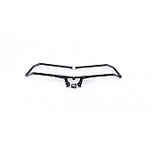 Warn Brush Guard Tubular Powder Coated Black Steel - 81620