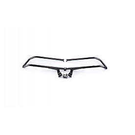 Warn Brush Guard Tubular Powder Coated Black Steel - 81620