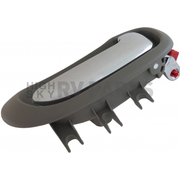 Help! By Dorman Interior Door Handle - Plastic Light Gray Housing With Silver Lever Single - 93290-2