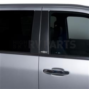Putco Body Pillar Cover -  Stainless Steel Black Set of 4 - 02669BPGM1