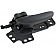 Help! By Dorman Interior Door Handle - Lever Plastic Black Single - 93291