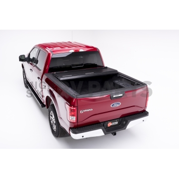 BAK Industries Tonneau Cover Hard Folding Black Gloss Fiberglass - 772405-2