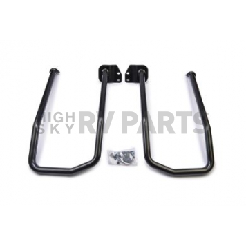 Warn Brush Guard Tubular Powder Coated Black Steel - 95366