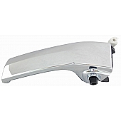 Help! By Dorman Interior Door Handle - Lever Plastic Silver Single - 93333