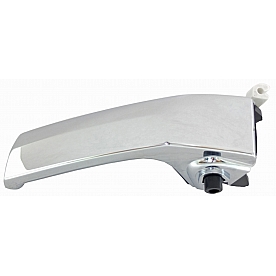 Help! By Dorman Interior Door Handle - Lever Plastic Silver Single - 93333