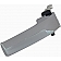 Help! By Dorman Interior Door Handle - Lever Plastic Silver Single - 93333