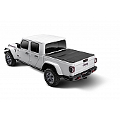 Rugged Ridge Tonneau Cover Hard Folding Black Matte Aluminum - 1355024