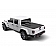 Rugged Ridge Tonneau Cover Hard Folding Black Matte Aluminum - 1355024