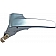 Help! By Dorman Interior Door Handle - Lever Plastic Silver Single - 93350