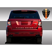 Extreme Dimensions Air Dam Rear Lip Fiberglass Reinforced Plastics Primered Black - 108993