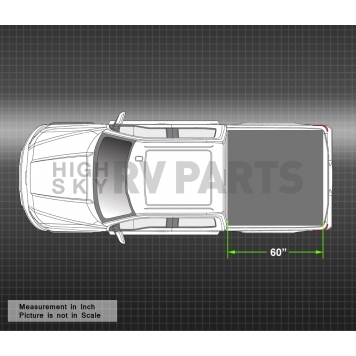 Spyder Automotive Tonneau Cover Hard Folding Black Polycarbonate Plastic - 9049330-8