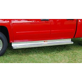 Owens Products Running Board Diamond Plate Aluminum Stationary - 82311