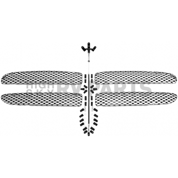 Street Scene Grille Insert - Mesh Steel Rectangular - 95074605