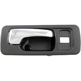 Help! By Dorman Interior Door Handle - Plastic Black Housing With Silver Lever Single - 92428