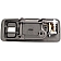 Help! By Dorman Interior Door Handle - Plastic Black Housing With Silver Lever Single - 92428