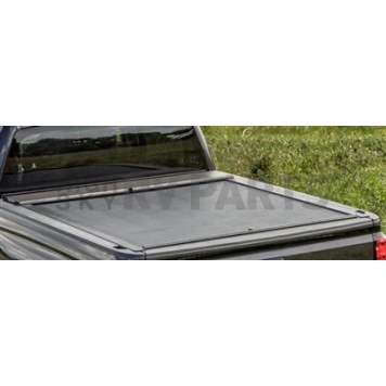 Roll-N-Lock Tonneau Cover Rail Black Extruded Aluminum Single - 111449