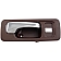 Help! By Dorman Interior Door Handle - Plastic Brown Housing With Silver Lever Single - 92430