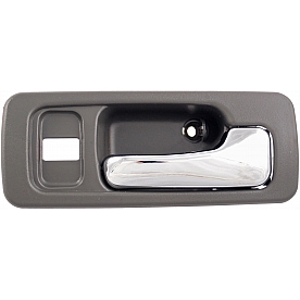 Help! By Dorman Interior Door Handle - Lever Plastic Gray Housing With Silver Lever Single - 92432