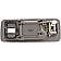 Help! By Dorman Interior Door Handle - Lever Plastic Gray Housing With Silver Lever Single - 92432