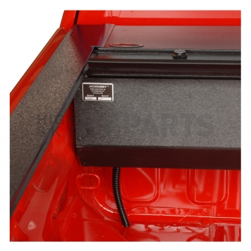Pace Edwards Tonneau Cover Rail Black Aluminum Sold As Pair - TR5004-2