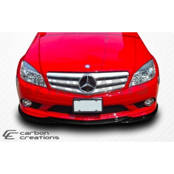 Extreme Dimensions Air Dam Front Lip Carbon Fiber Gloss UV Coated Black - 107154-1