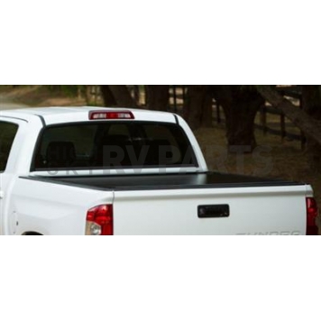 Pace Edwards Tonneau Cover Hard Power Retractable Black Matte Powder Coated Aluminum - BLHA17A43
