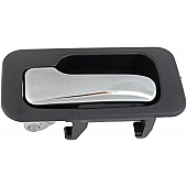 Help! By Dorman Interior Door Handle - Plastic Black Housing With Silver Lever Single - 92439