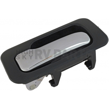 Help! By Dorman Interior Door Handle - Plastic Black Housing With Silver Lever Single - 92439-2