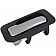 Help! By Dorman Interior Door Handle - Plastic Black Housing With Silver Lever Single - 92439