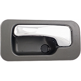Help! By Dorman Interior Door Handle - Lever Plastic Gray Housing With Silver Lever Single - 92443