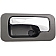 Help! By Dorman Interior Door Handle - Lever Plastic Gray Housing With Silver Lever Single - 92443