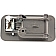 Help! By Dorman Interior Door Handle - Lever Plastic Gray Housing With Silver Lever Single - 92443
