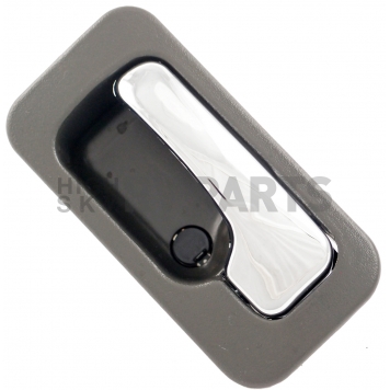 Help! By Dorman Interior Door Handle - Lever Plastic Gray Housing With Silver Lever Single - 92443-2