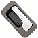 Help! By Dorman Interior Door Handle - Lever Plastic Gray Housing With Silver Lever Single - 92443