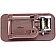Help! By Dorman Interior Door Handle - Lever Plastic Silver Single - 92446