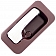 Help! By Dorman Interior Door Handle - Lever Plastic Silver Single - 92446