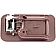 Help! By Dorman Interior Door Handle - Lever Plastic Silver Single - 92447
