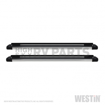 Westin Automotive Running Board Polished Aluminum Stationary - 2765710-2