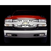 Putco Grille Insert - Polished Stainless Steel Rectangular - 85139