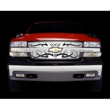 Putco Grille Insert - Polished Stainless Steel Rectangular - 85139