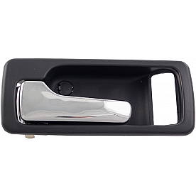 Help! By Dorman Interior Door Handle - Plastic Black Housing With Silver Lever Single - 92449