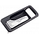Help! By Dorman Interior Door Handle - Plastic Black Housing With Silver Lever Single - 92449