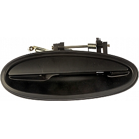 Help! By Dorman Exterior Door Handle - Plastic Black Single - 80538