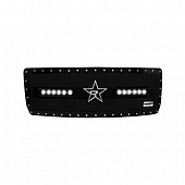 RBP (Rolling Big Power) Grille Insert - Black Stainless Steel Rectangular - 967209