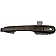 Help! By Dorman Exterior Door Handle - Plastic Black Single - 80839