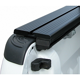 Pace Edwards Tonneau Cover Rail Black Aluminum Set Of 2 - TR5125