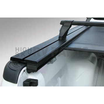 Pace Edwards Tonneau Cover Rail Black Aluminum Set Of 2 - TR5125-1